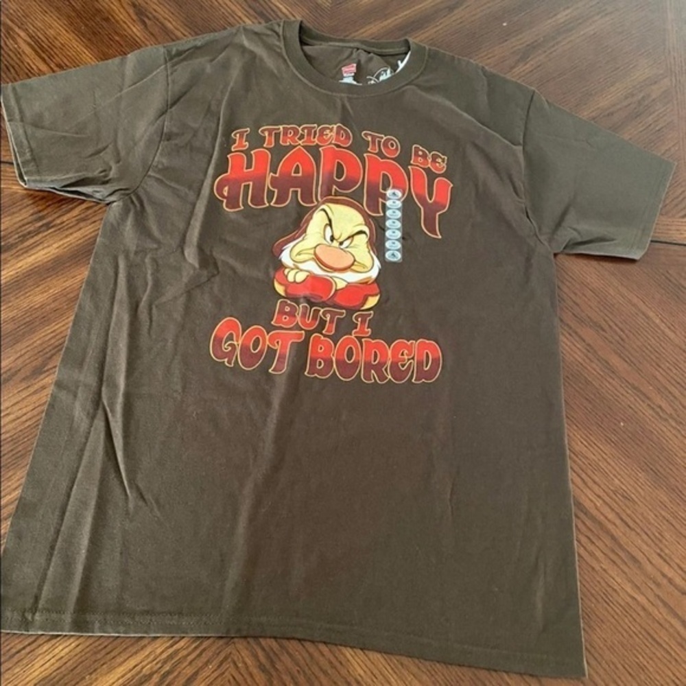Disney Parks Grumpy‎ T-Shirt Adult Medium